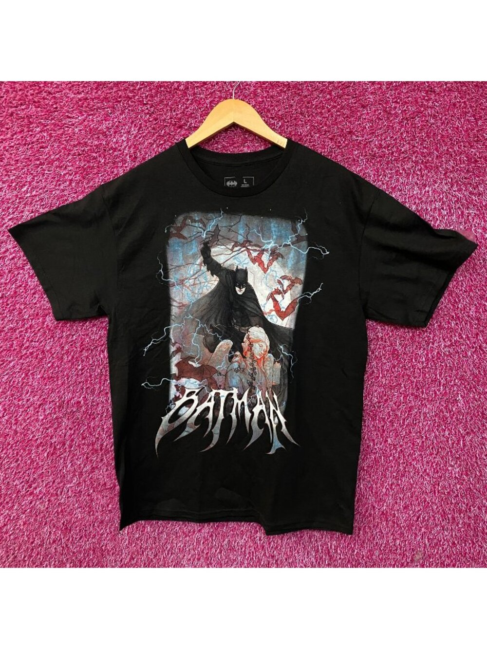 DC Comics Batman Angel Vengeance T-shirt Large